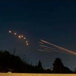 300 misiles y drones fueron lanzados desde Irán a Israel